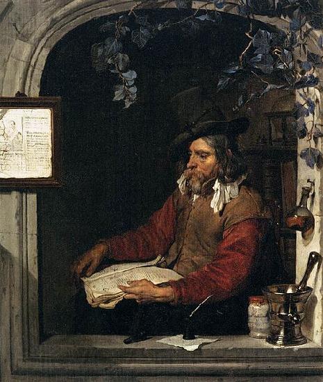Gabriel Metsu The Apothecary Germany oil painting art